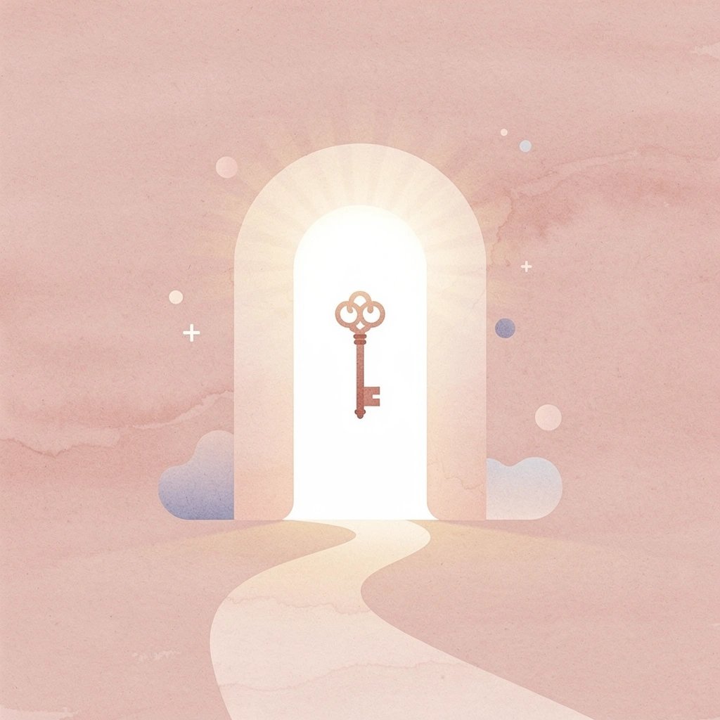 Gateway scene representing moving beyond test scores into the full Northwestern application