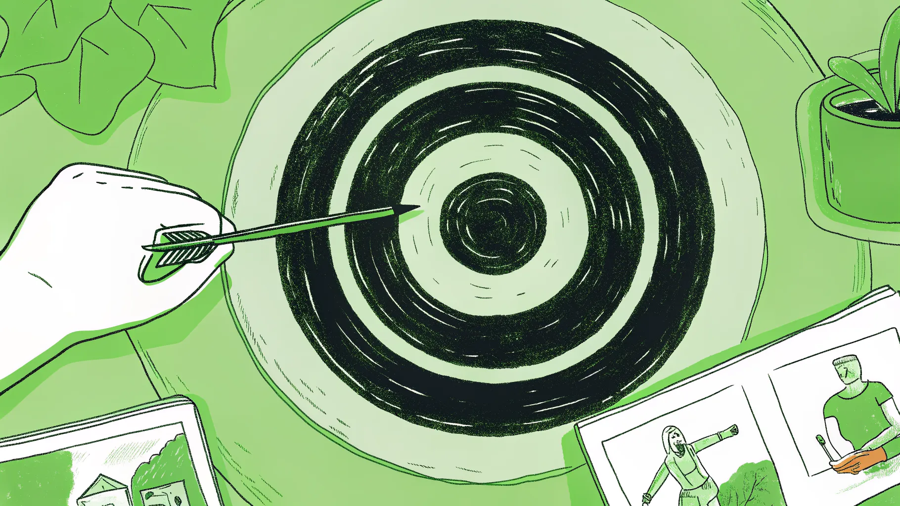 Student dart targeting college admissions score bands across selectivity tiers
