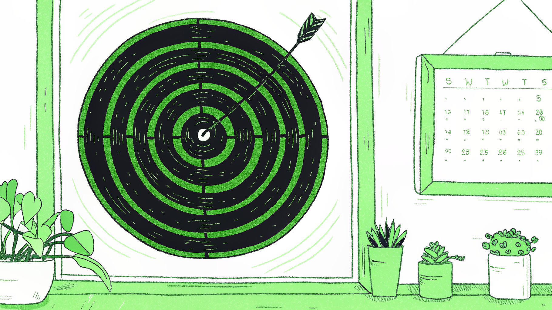 SAT score target zones beside two Georgetown deadline calendars showing retake window