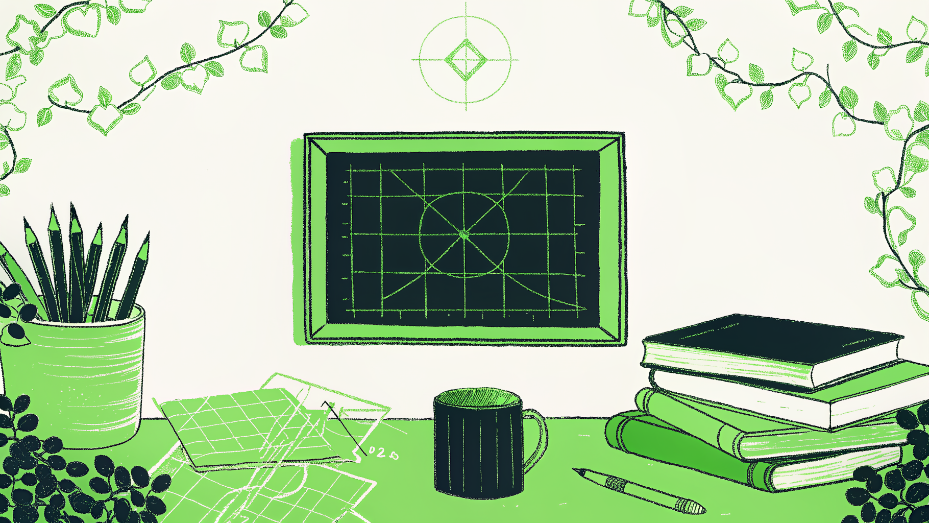 SAT score card surrounded by school, location, course rigor, and prep-access context icons