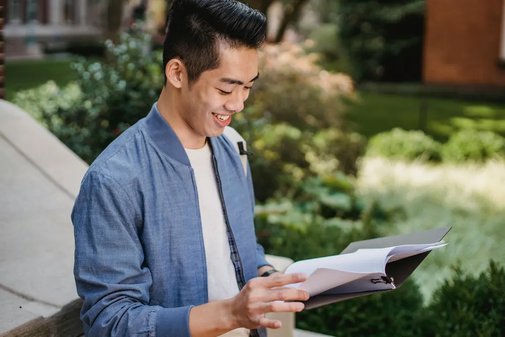 student smiling - Personal Statement for College