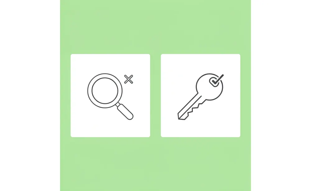 Before: searching popular databases with many competitors. After: finding hidden opportunities with fewer applicants