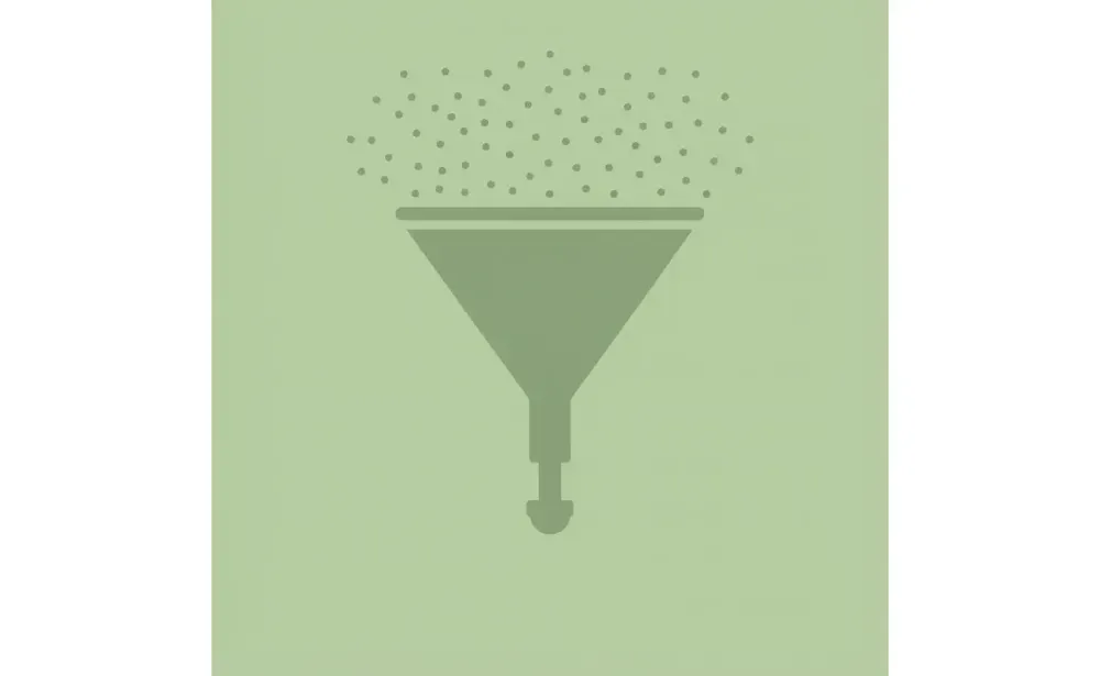 Funnel diagram showing thousands of scholarships narrowing down to personalized scholarship matches
