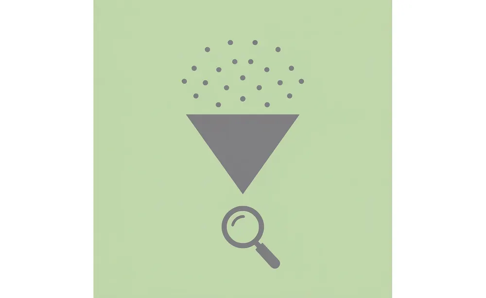 Funnel showing many scholarship searches filtering down to limited opportunitie