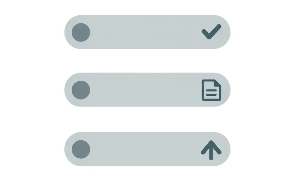 Three-row checklist showing: gain practical project experience, demonstrate environmental passion, and research organization focus areas