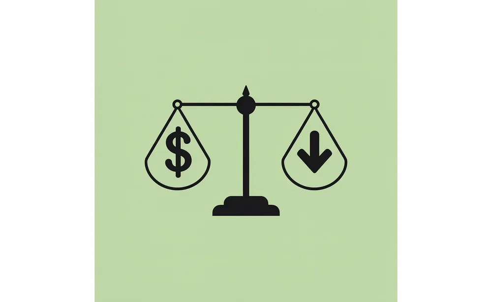  Balance scale comparing expensive traditional college counselors on one side versus free Kollegio AI counselor on the other