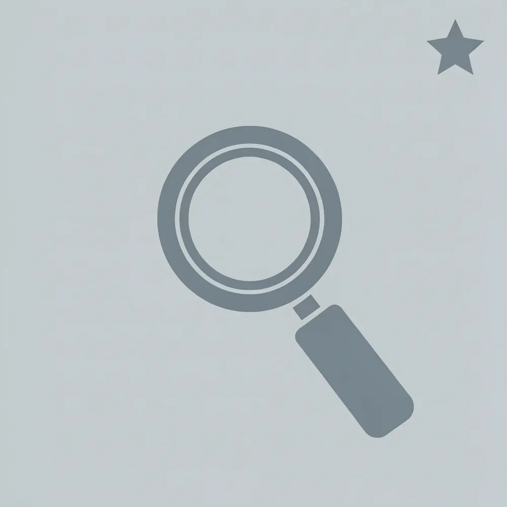 Magnifying glass focusing on scholarships that match your strengths and intended major