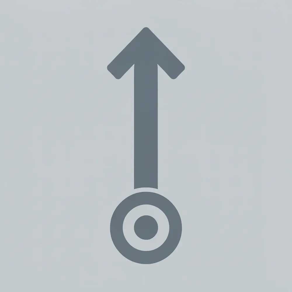 Upward arrow showing 3x improvement in success rates when using targeted scholarship strategy