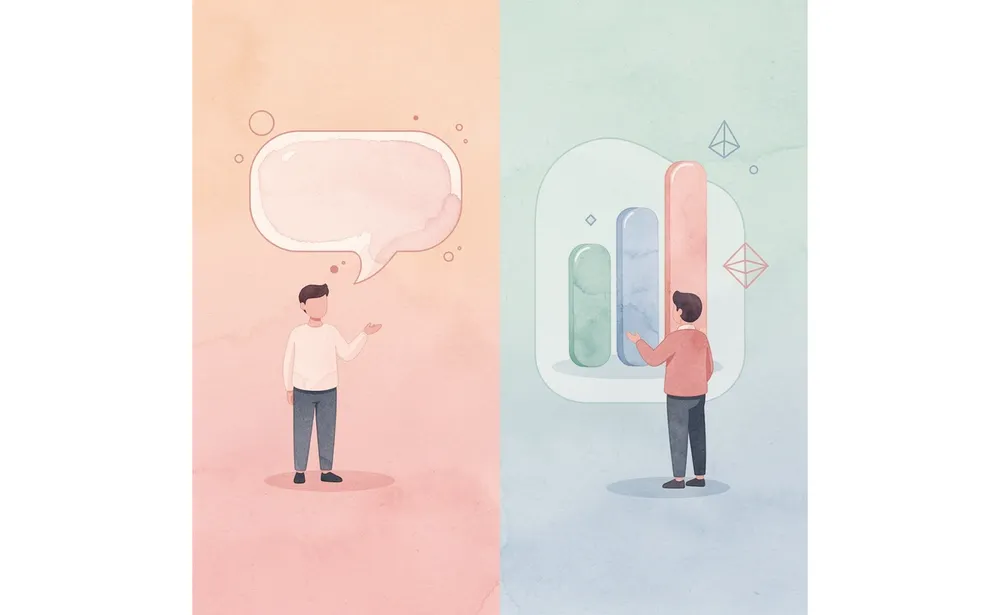 Split scene showing contrast between studying hard versus studying smart