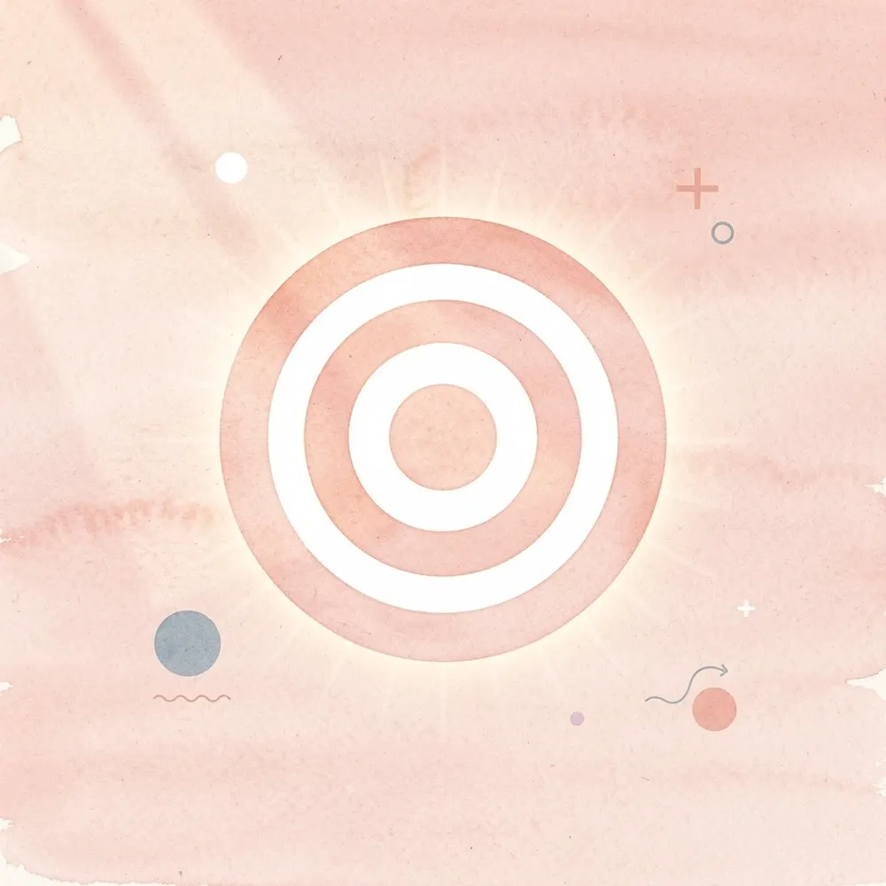 Target icon representing average SAT scores as reference points