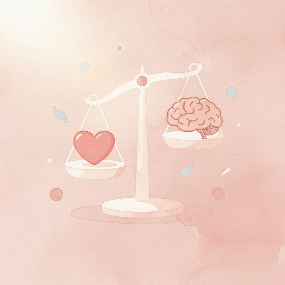 Scale icon balancing test scores against holistic admissions factors
