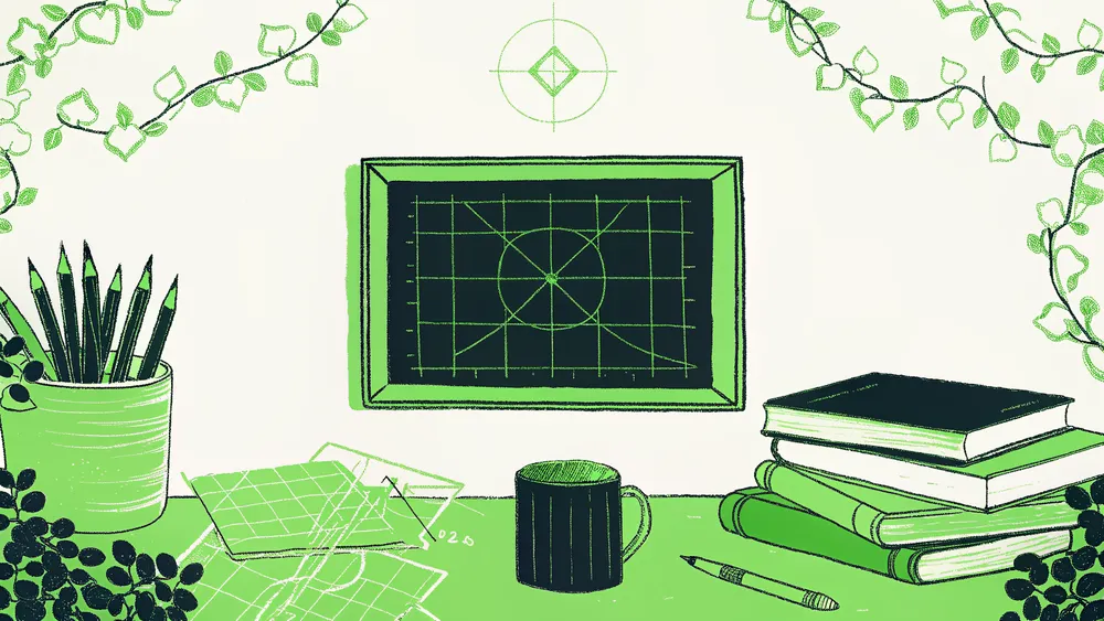 SAT score card surrounded by school, location, course rigor, and prep-access context icons