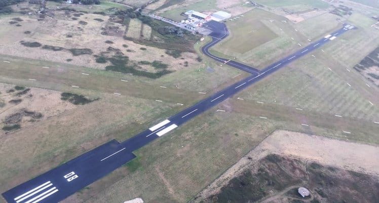 Alderney Airport runway reconstruction delayed until 2028