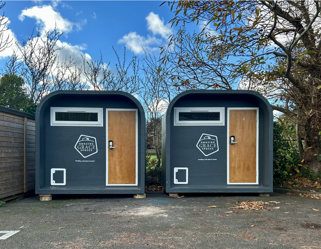 Caritas to install two further emergency sleeping pods in St Peter Port