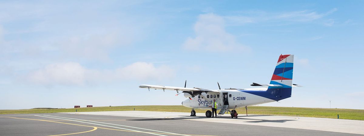 Aurigny teams with Skybus for air services in Alderney