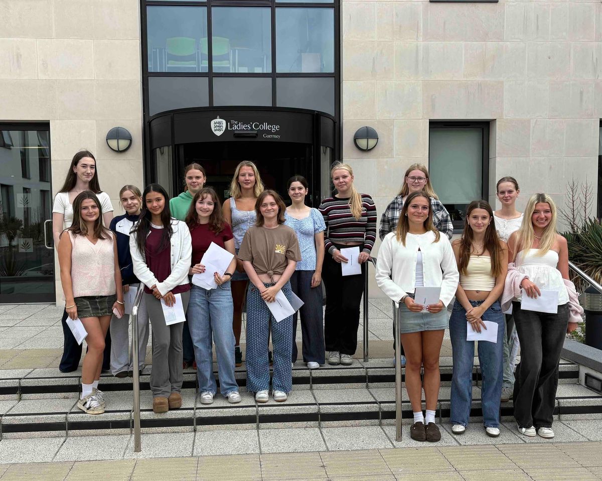 Guernsey students celebrate strong exam results