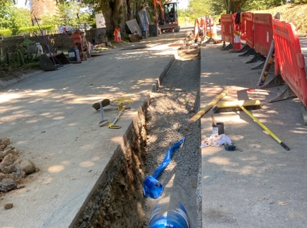 Ring main section completed in Castel as Guernsey Water plans for the future