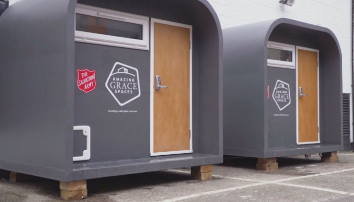 Caritas receives planning approval for two emergency sleeping pods