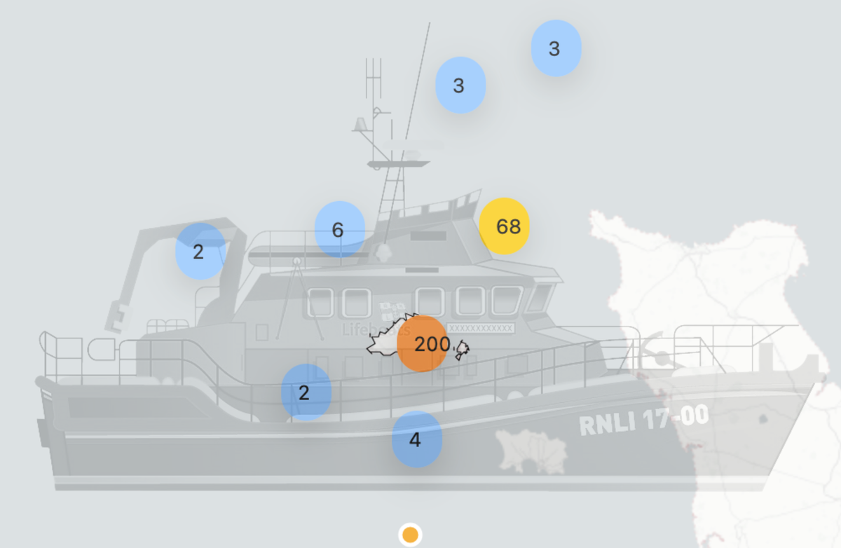 Explore Guernsey and Alderney RNLI lifesaving data