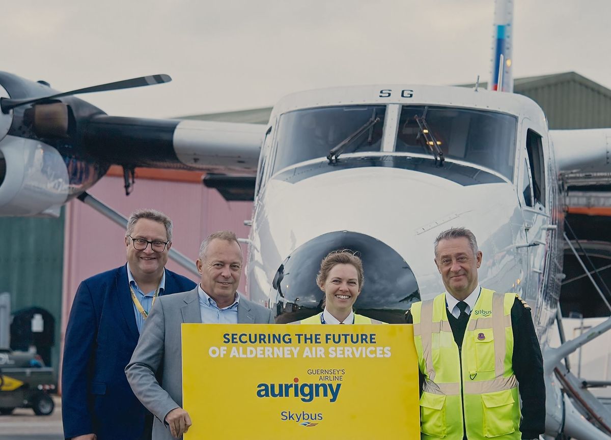 Twin Otter enters service in Alderney