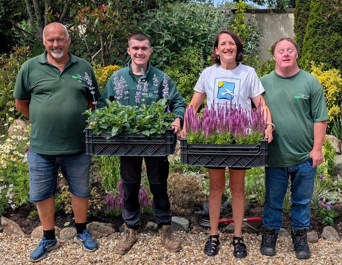 Hospice gardens rejuvenated through charity partnership and Coop funding
