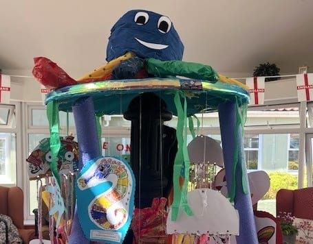 Care home residents showcase creative talents in 'under the sea' competition