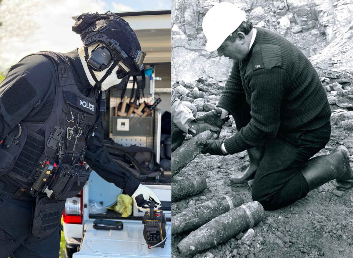 Guernsey Police marks 80 years of bomb disposal team with tribute to fallen soldiers