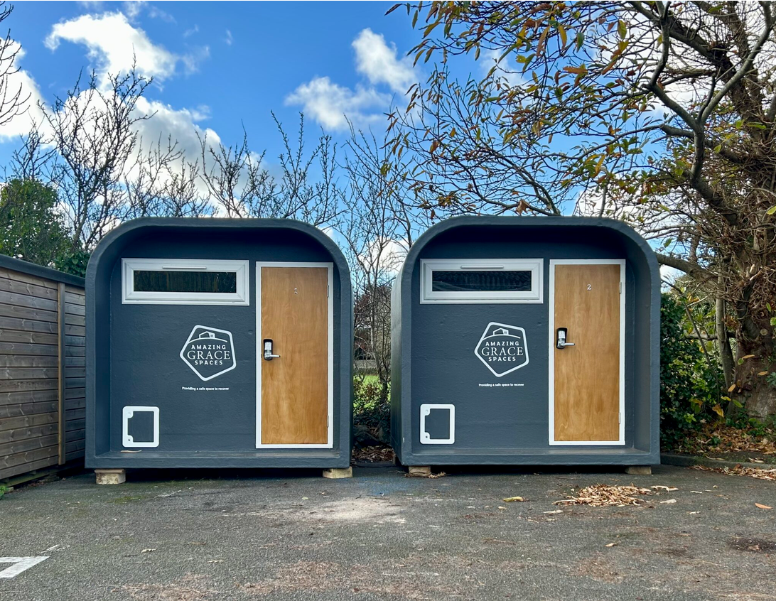 Caritas to install two further emergency sleeping pods in St Peter Port