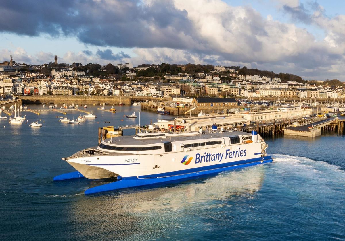 Guernsey-St Malo passenger numbers up 56% under Brittany Ferries