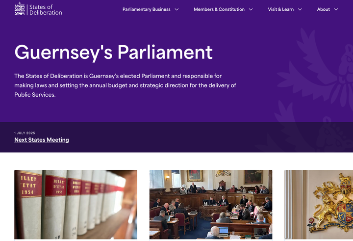 New £120,000 website launched for Guernsey’s parliament