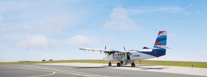 Aurigny teams with Skybus for air services in Alderney