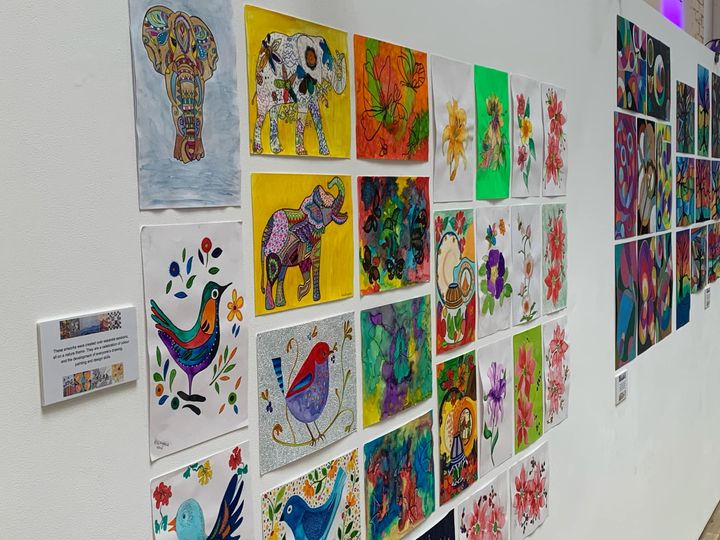 Paint and create community art exhibition to showcase local talent