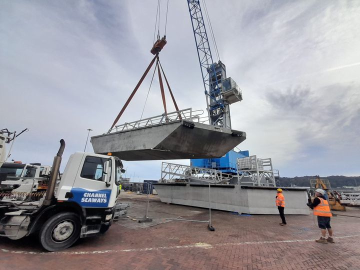 Replacement of X Berth at Guernsey Harbours