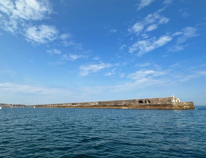 New barrier to restore Alderney fishing access after breakwater's Storm Goretti damage