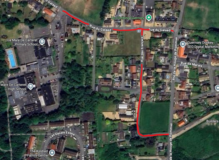 La Mare de Carteret primary school and sixth form centre to trial school street scheme