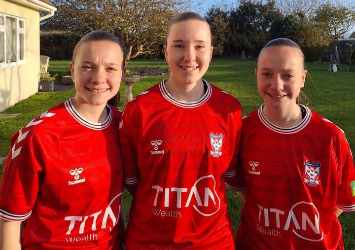 Guernsey triplets make history with York City Academy placement