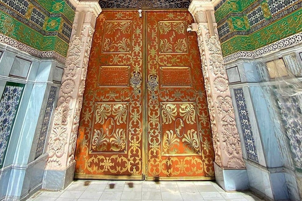 Gate 1 for Rawdah, Masjid Nabawi, Madinah