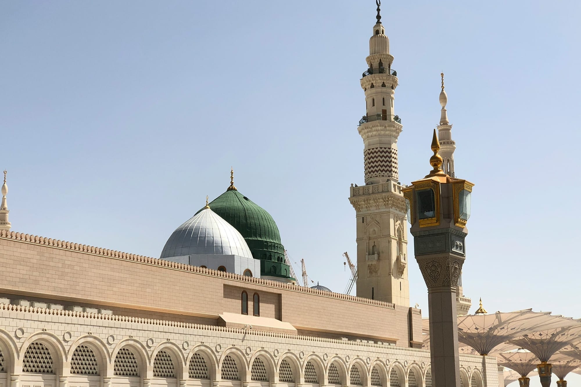 Green Dome, Rawdah, Masjid al-Nabawi, Madinah