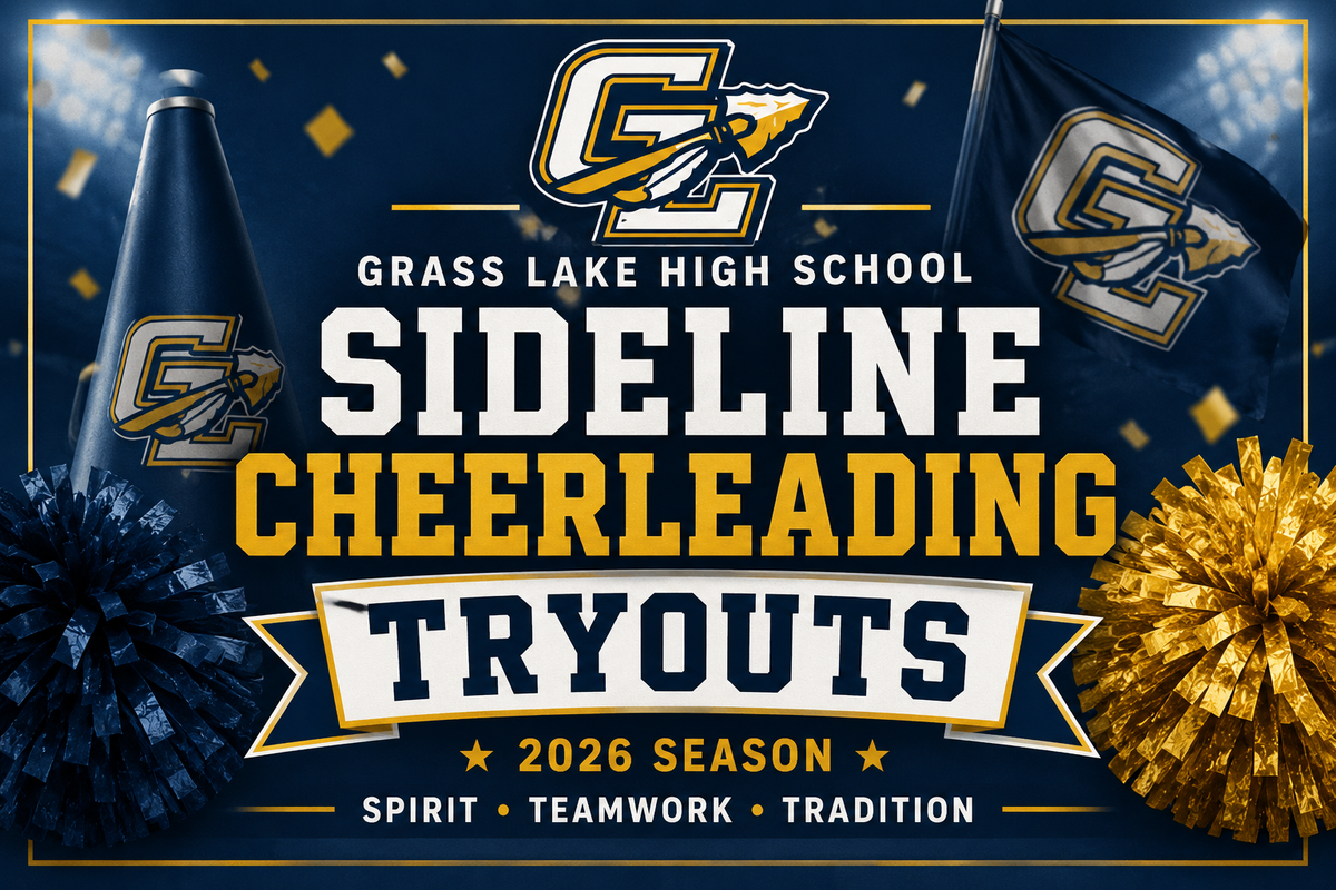 Grass Lake High School Sideline Cheer Tryouts Set for June 1–2