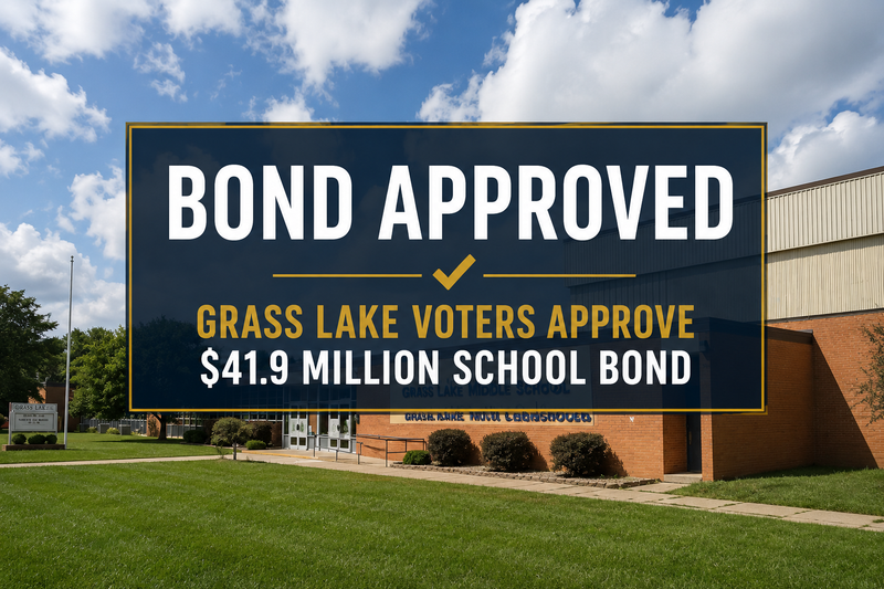 Grass Lake School Bond Passes After Tuesday Vote