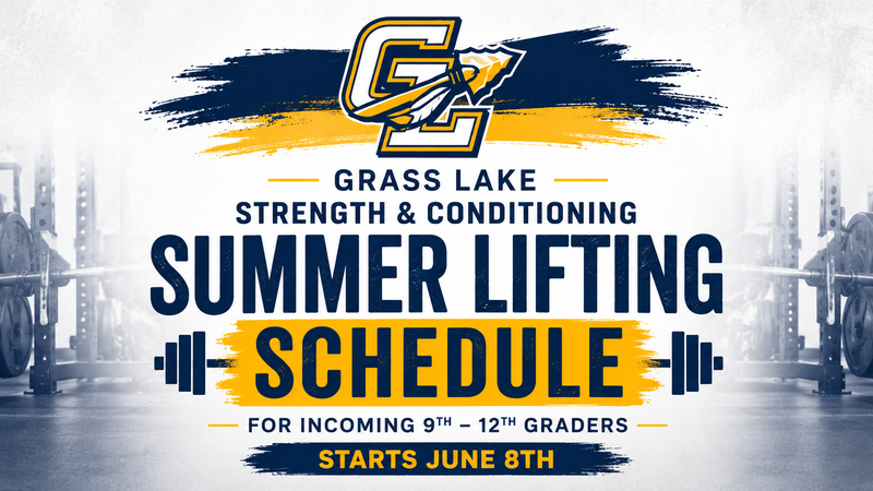 Grass Lake Releases 2026 Summer Strength & Conditioning Schedule