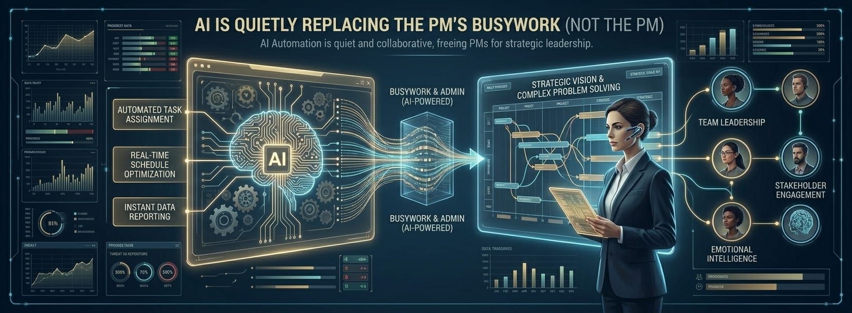AI Is Quietly Replacing the PM's Busywork (Not the PM)