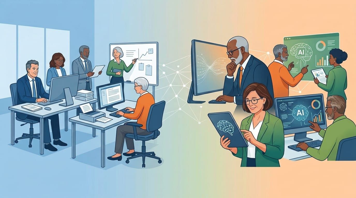 The 50+ AI Training Gap: 12% Trained, 49% Want It — And Employers Aren't Keeping Up