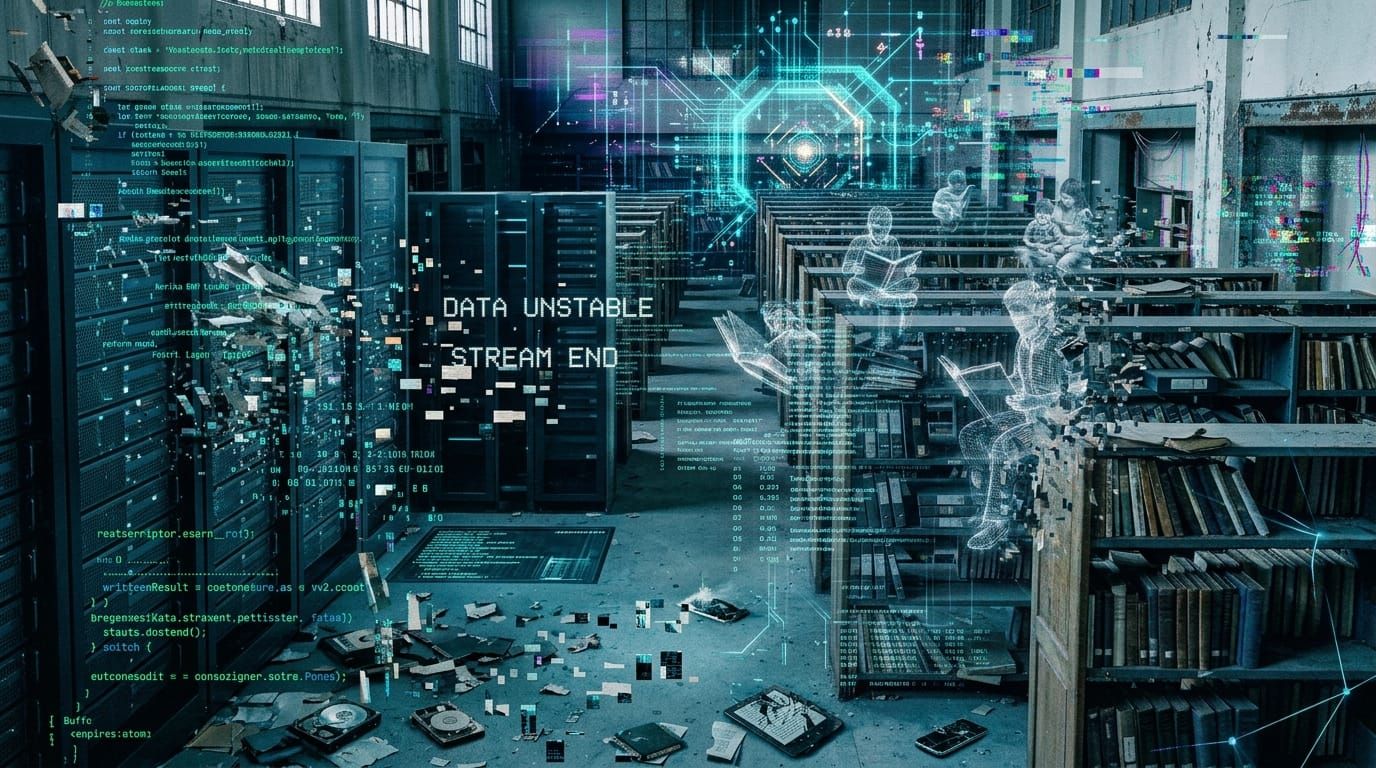 As AI Eats the Web, the Internet's Collective Memory Is Disappearing