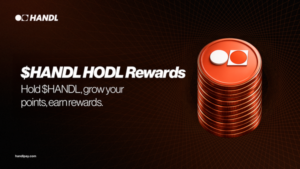 📢 $HANDL Holding Rewards Are Live