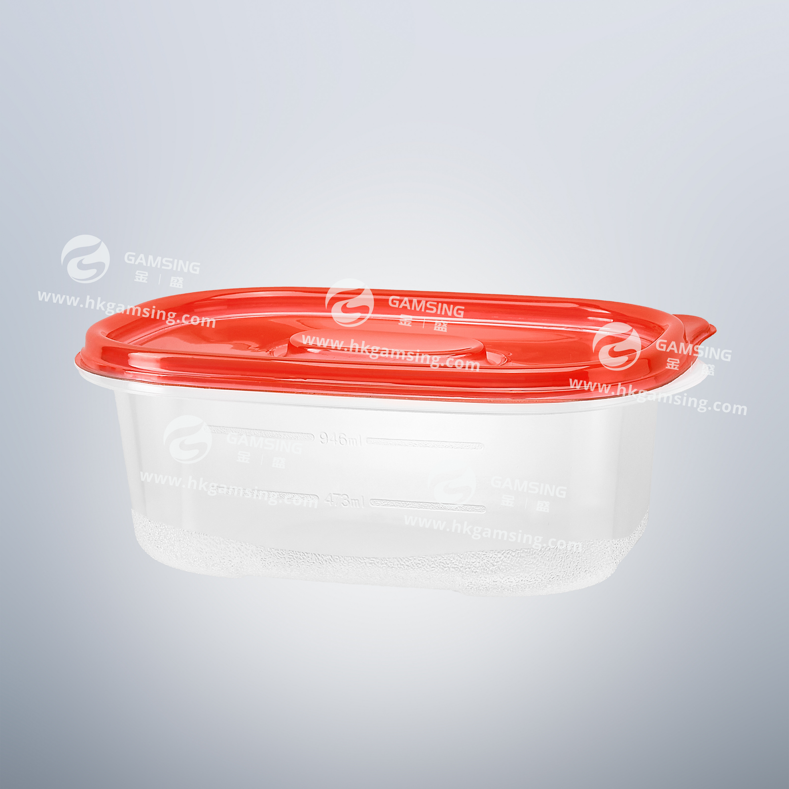 48oz PP Plastic Rectangular Storage Food Container With Lid - Version 1 post image