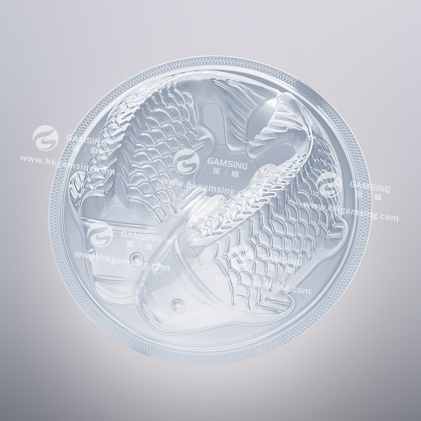 580ml PP Plastic Twin Fish Design Food Bowl post image