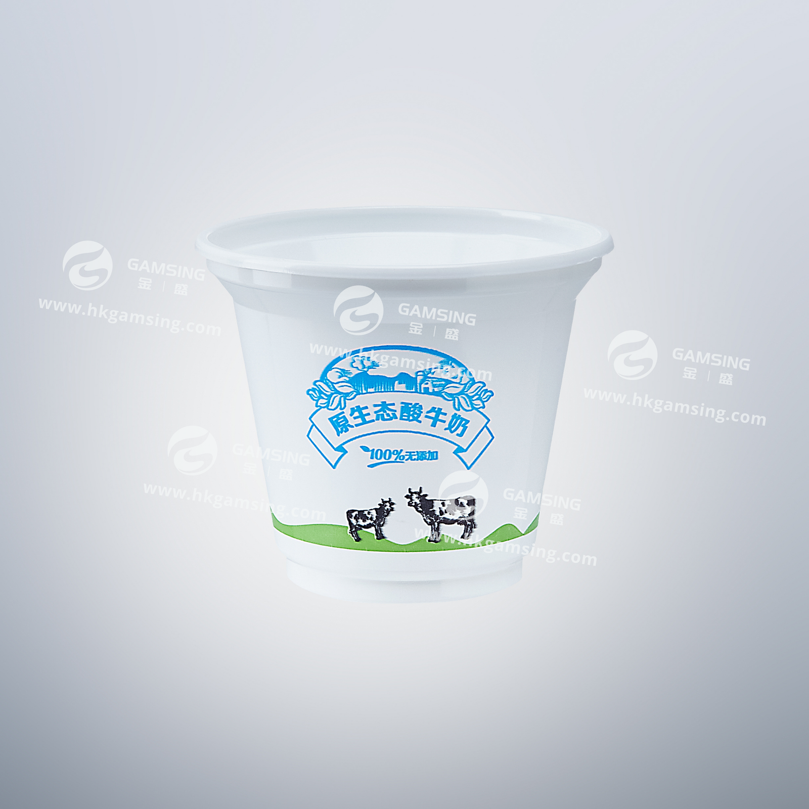 180ml White PP Plastic Milk Cup post image