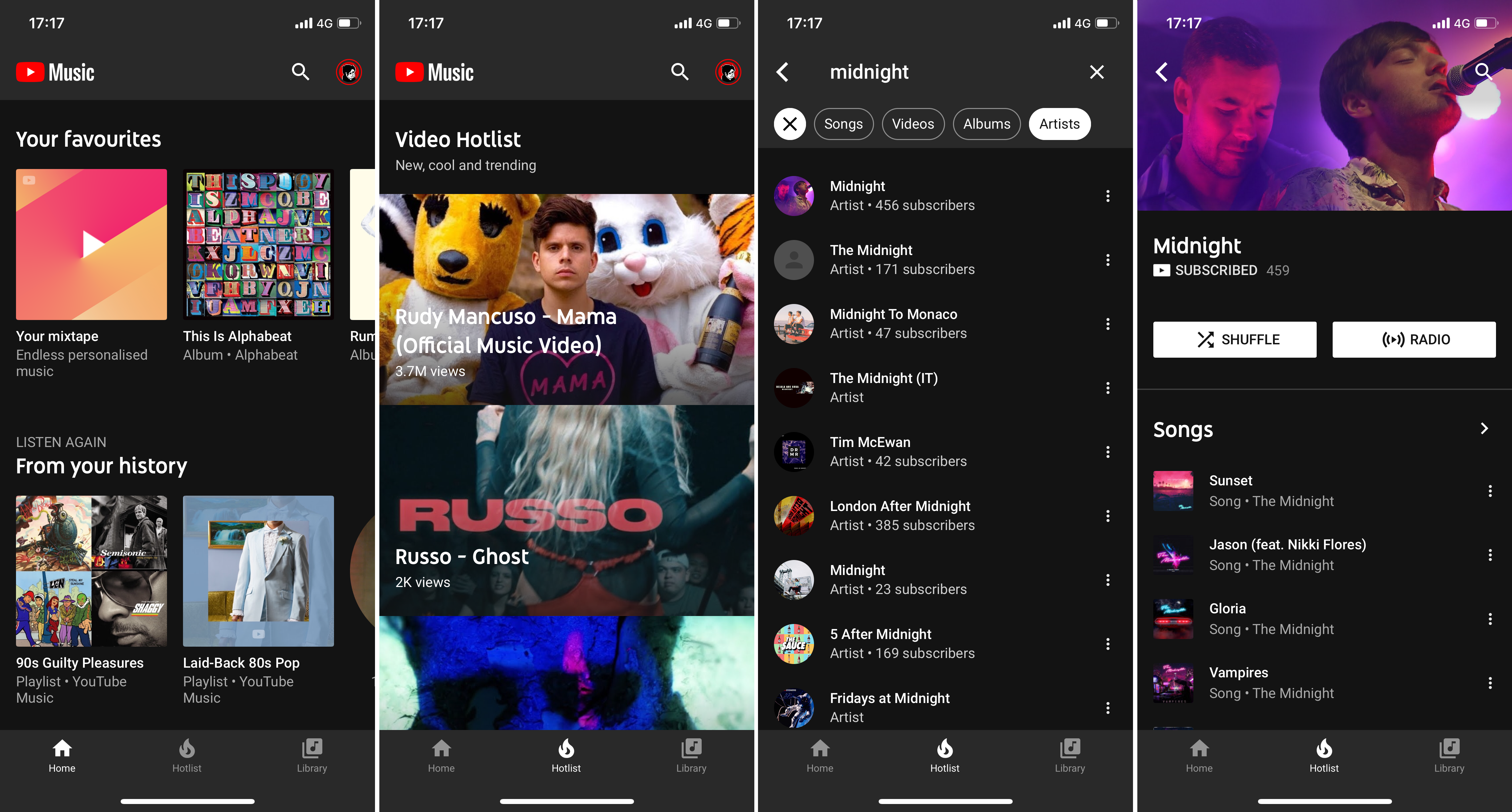 YouTube Music for iOS