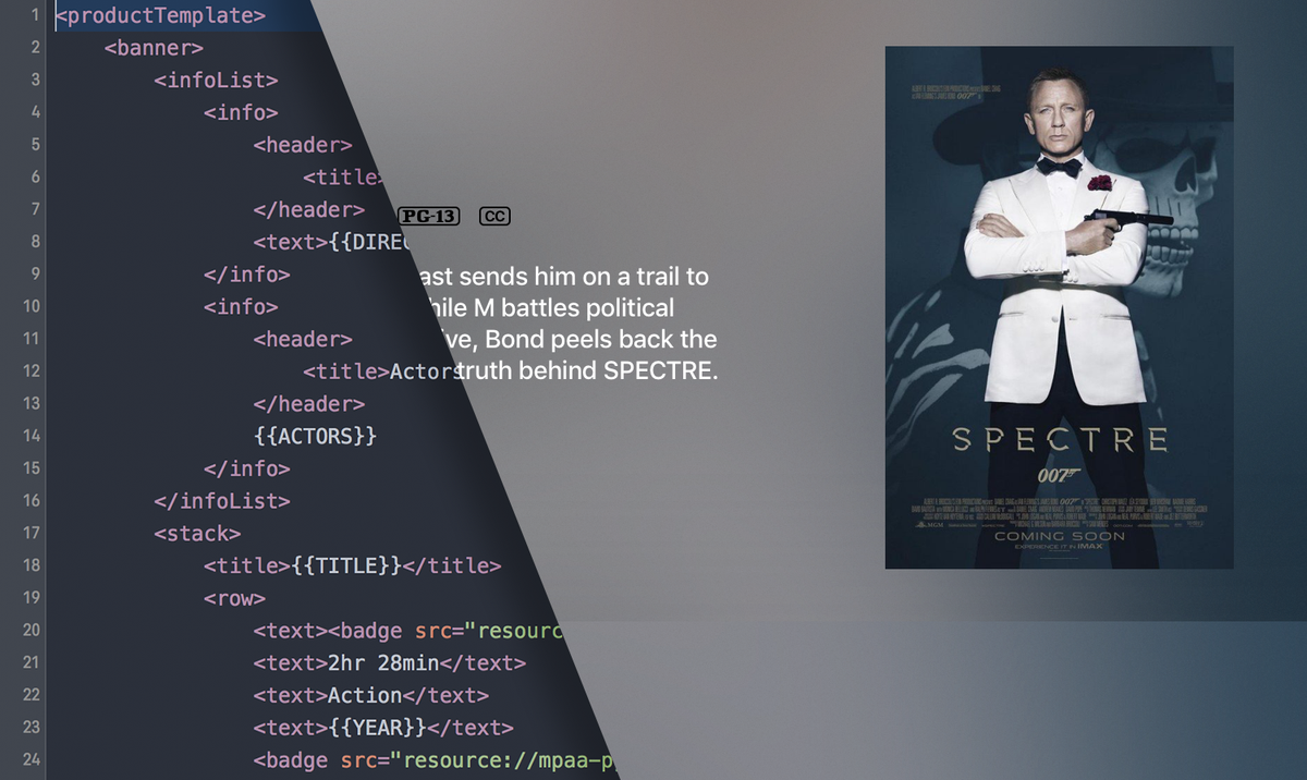 Mixing TVML and UIKit without a server
